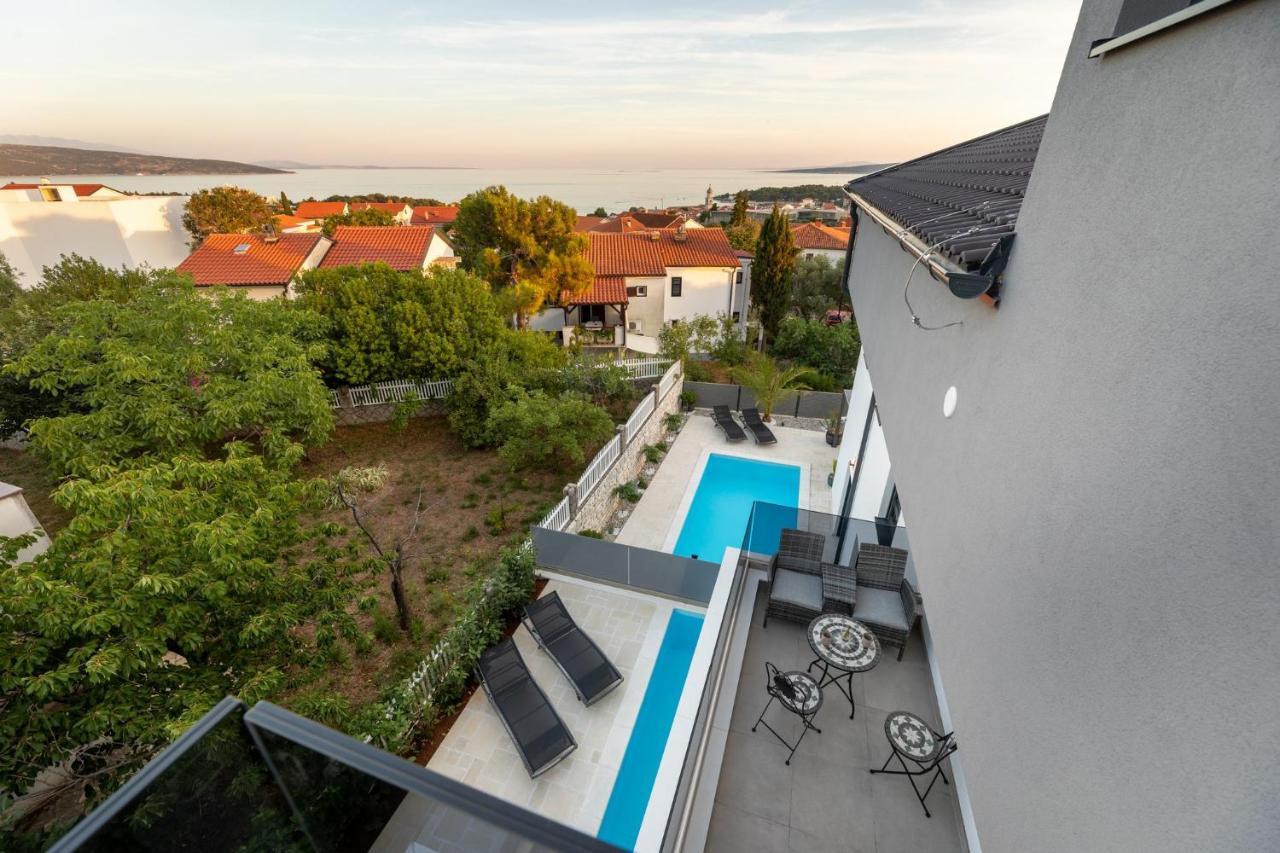 Luxury Villa Adria Apartments Крк Экстерьер фото