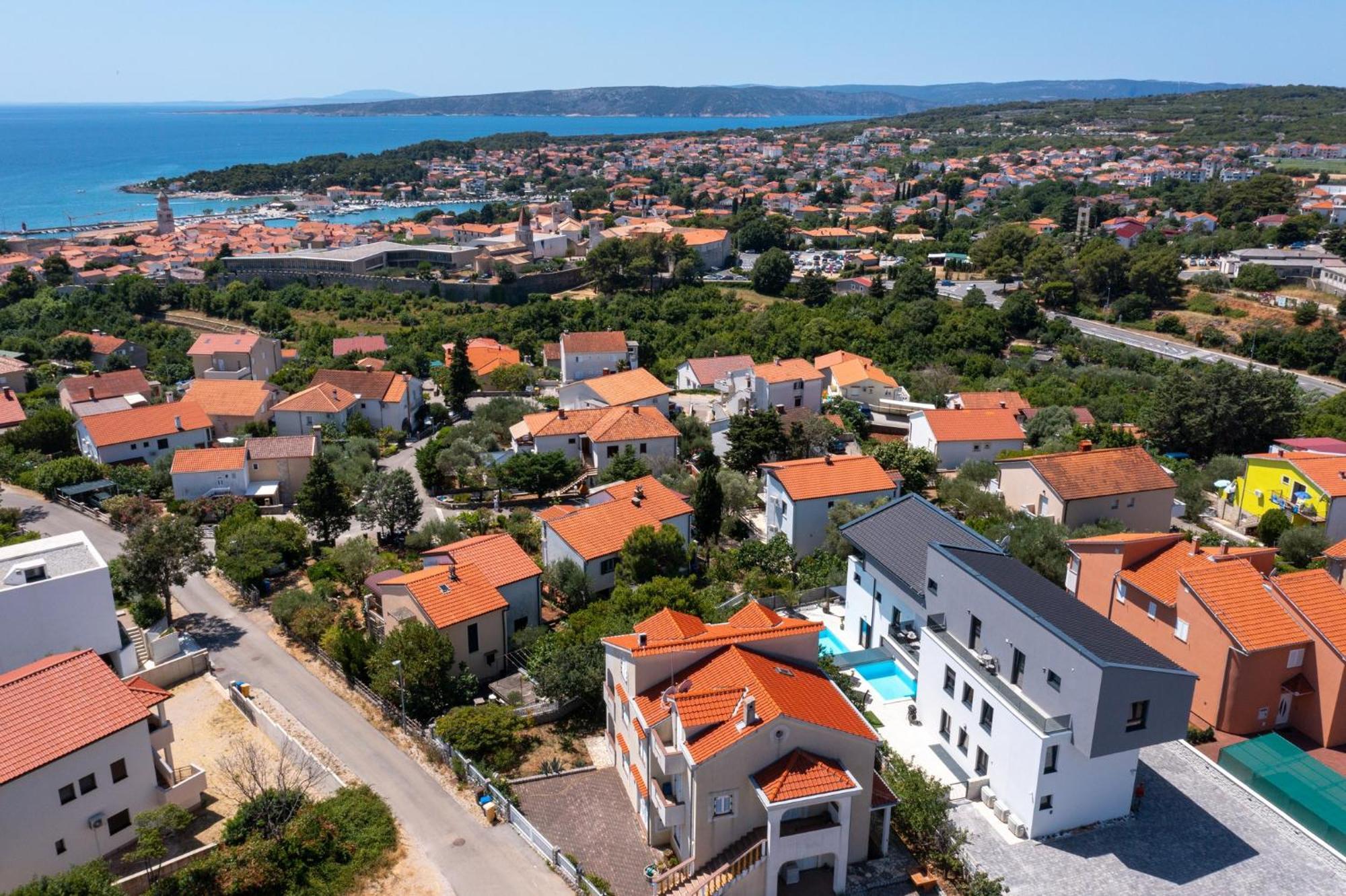 Luxury Villa Adria Apartments Крк Экстерьер фото