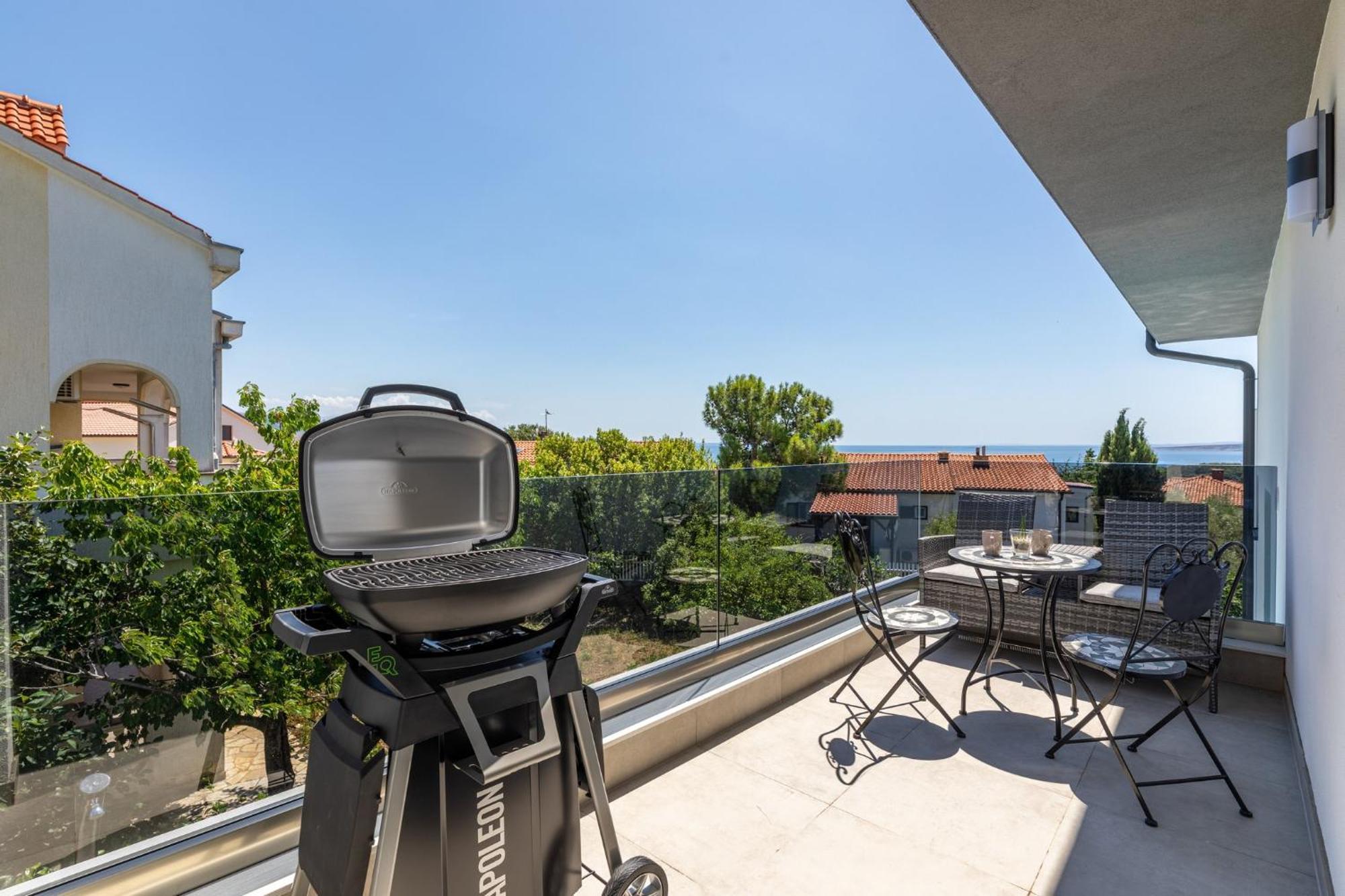 Luxury Villa Adria Apartments Крк Экстерьер фото