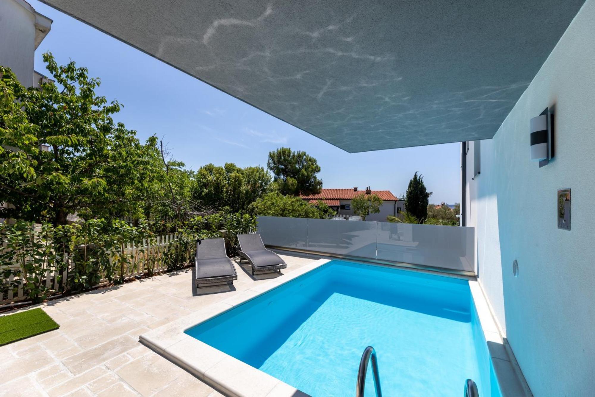 Luxury Villa Adria Apartments Крк Экстерьер фото